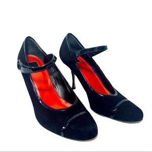 Coach Lauryn Suede Kitten Heel Pumps